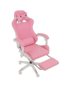 Silla Gaming PowerGaming Sakura Neko con reposapiés 2
