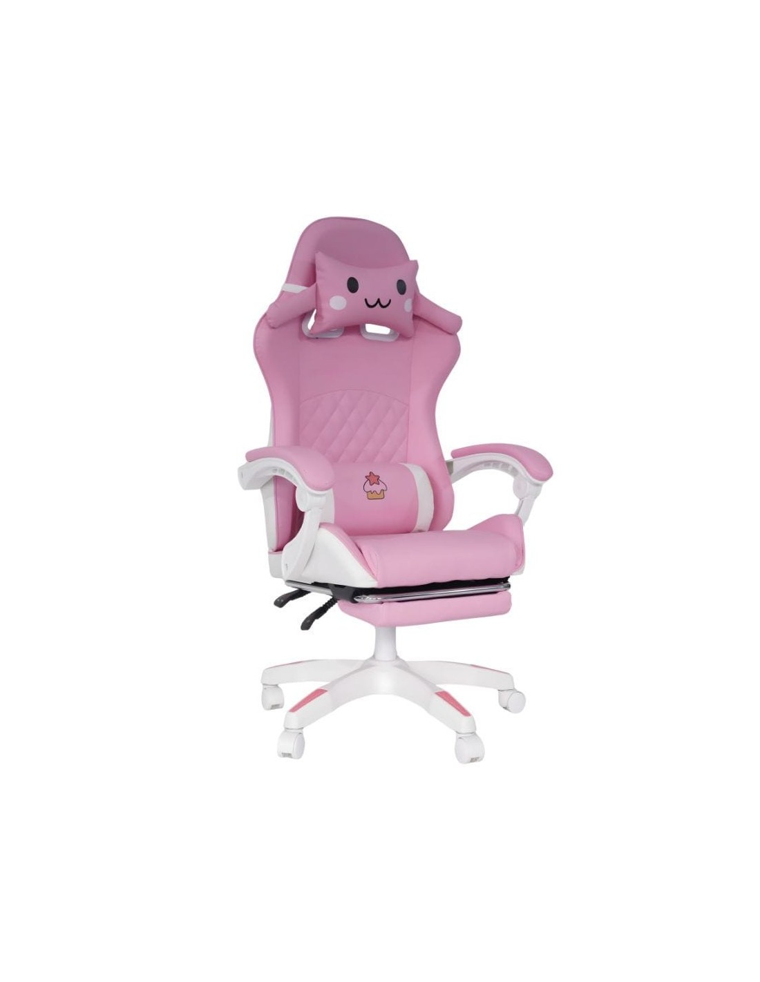 Silla Gaming PowerGaming Sakura Neko con reposapiés