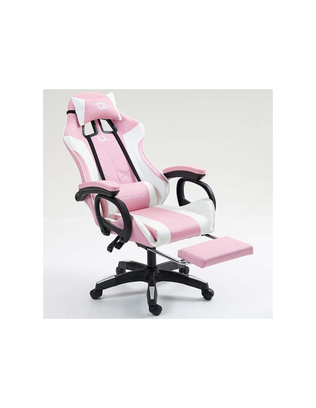 PowerGaming Silla 7 puntos Masaje Reposapiés