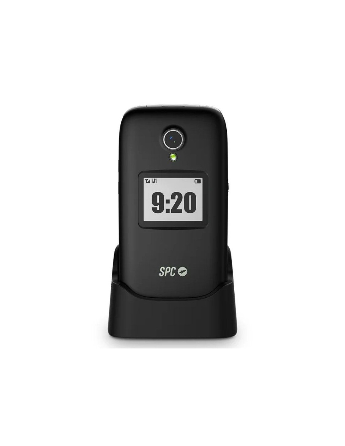 Teléfono Móvil localizador SPC Polaris para Personas Mayores/ 4G/ Negro