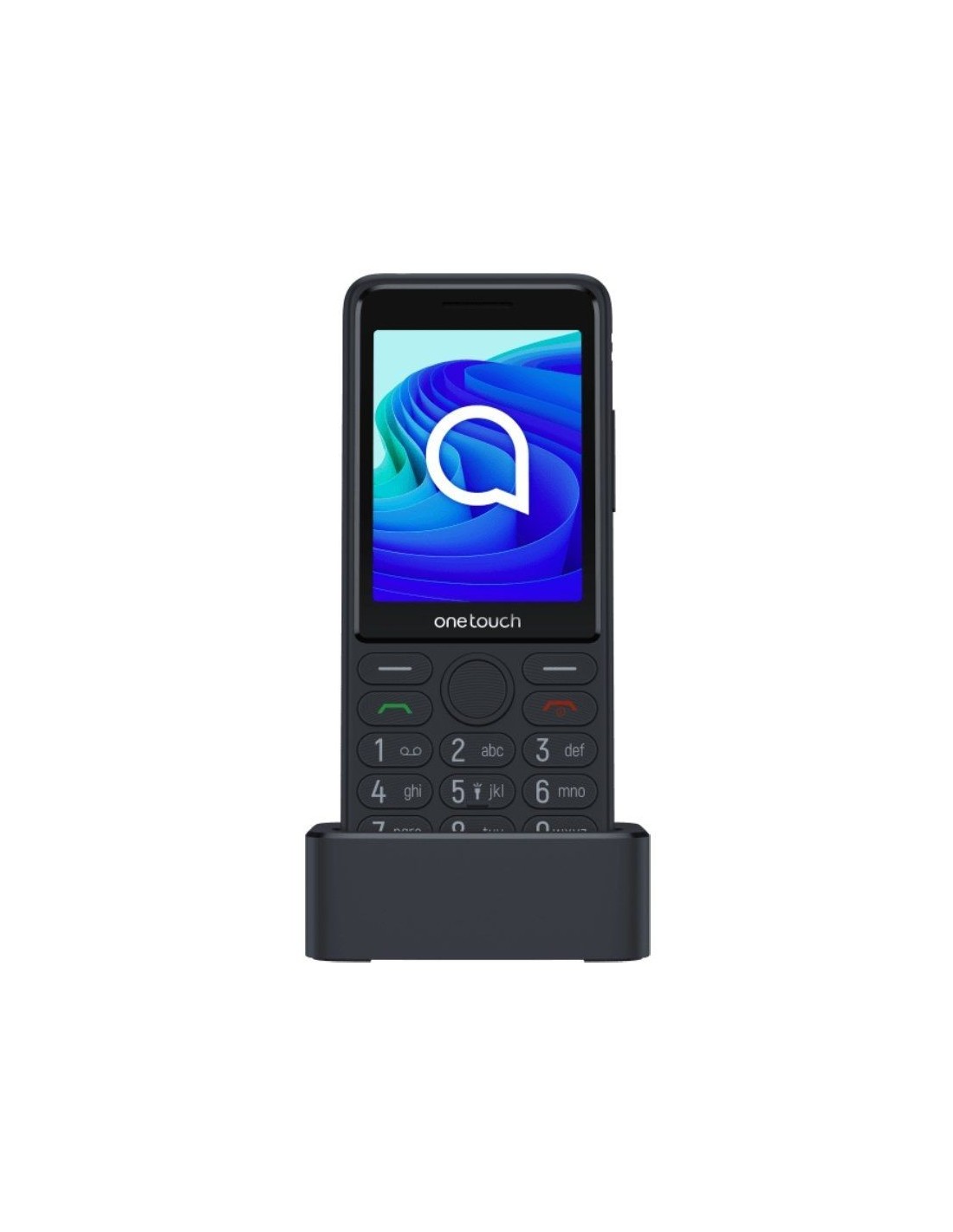 Teléfono Móvil TCL One Touch 4042S Para Personas Mayores/ 4G/ Gris Oscuro