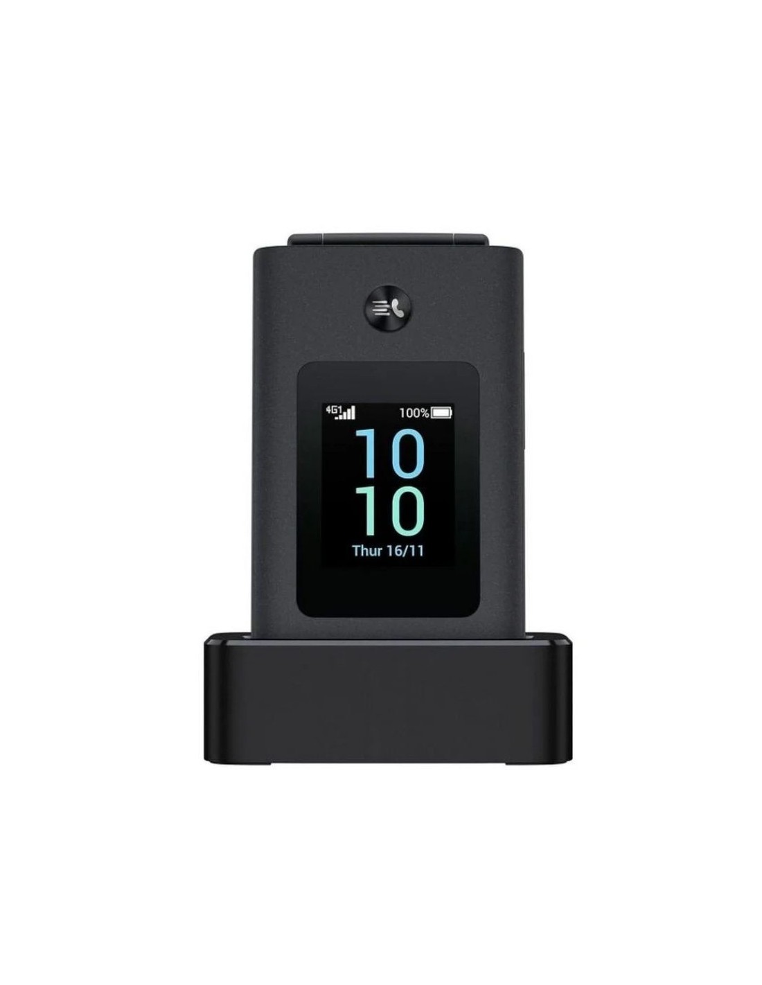 Teléfono Móvil TCL One Touch 4043D para Personas Mayores/ 4G/ Gris Oscuro