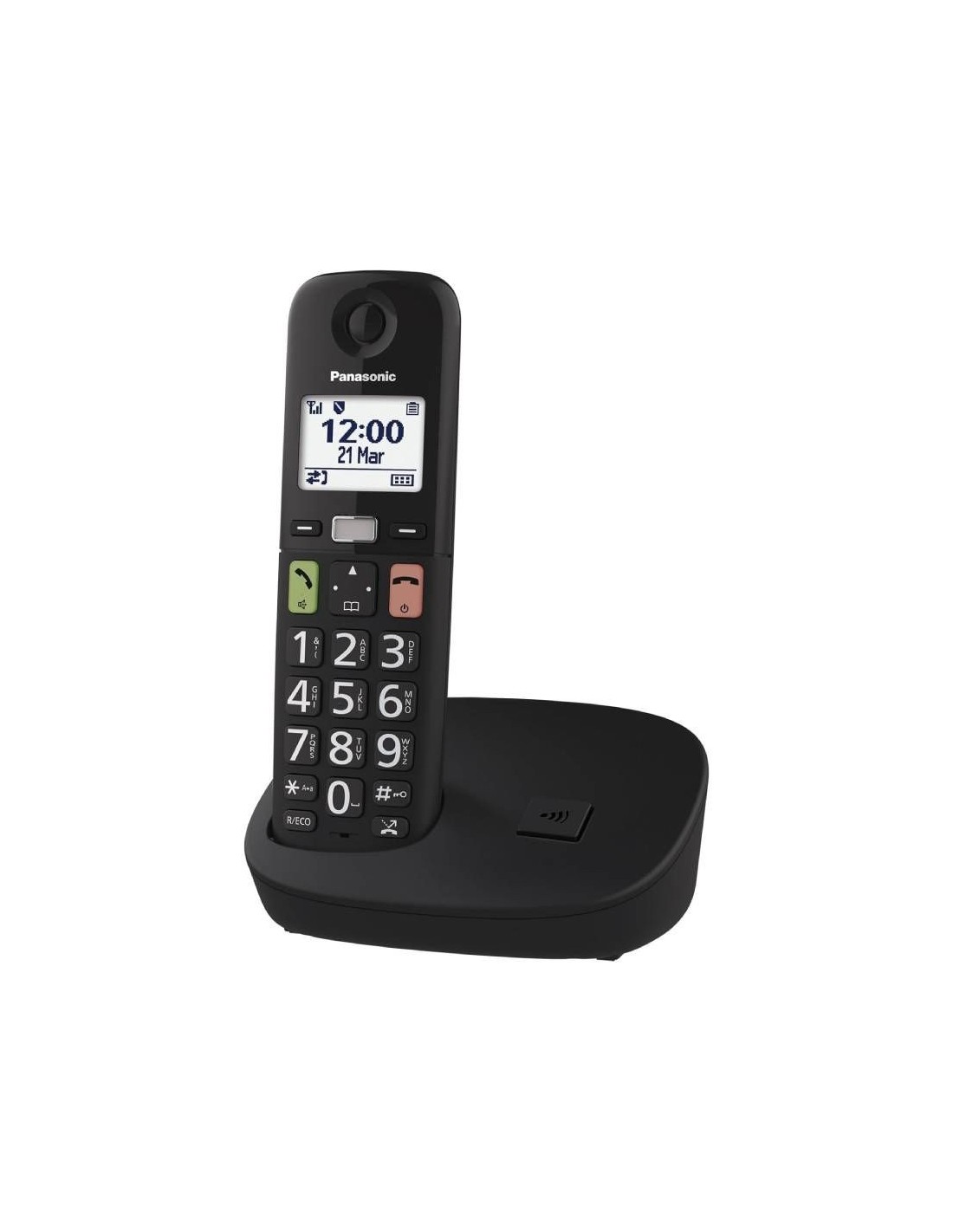 Teléfono Inalámbrico Panasonic KX-TGU110/ Negro