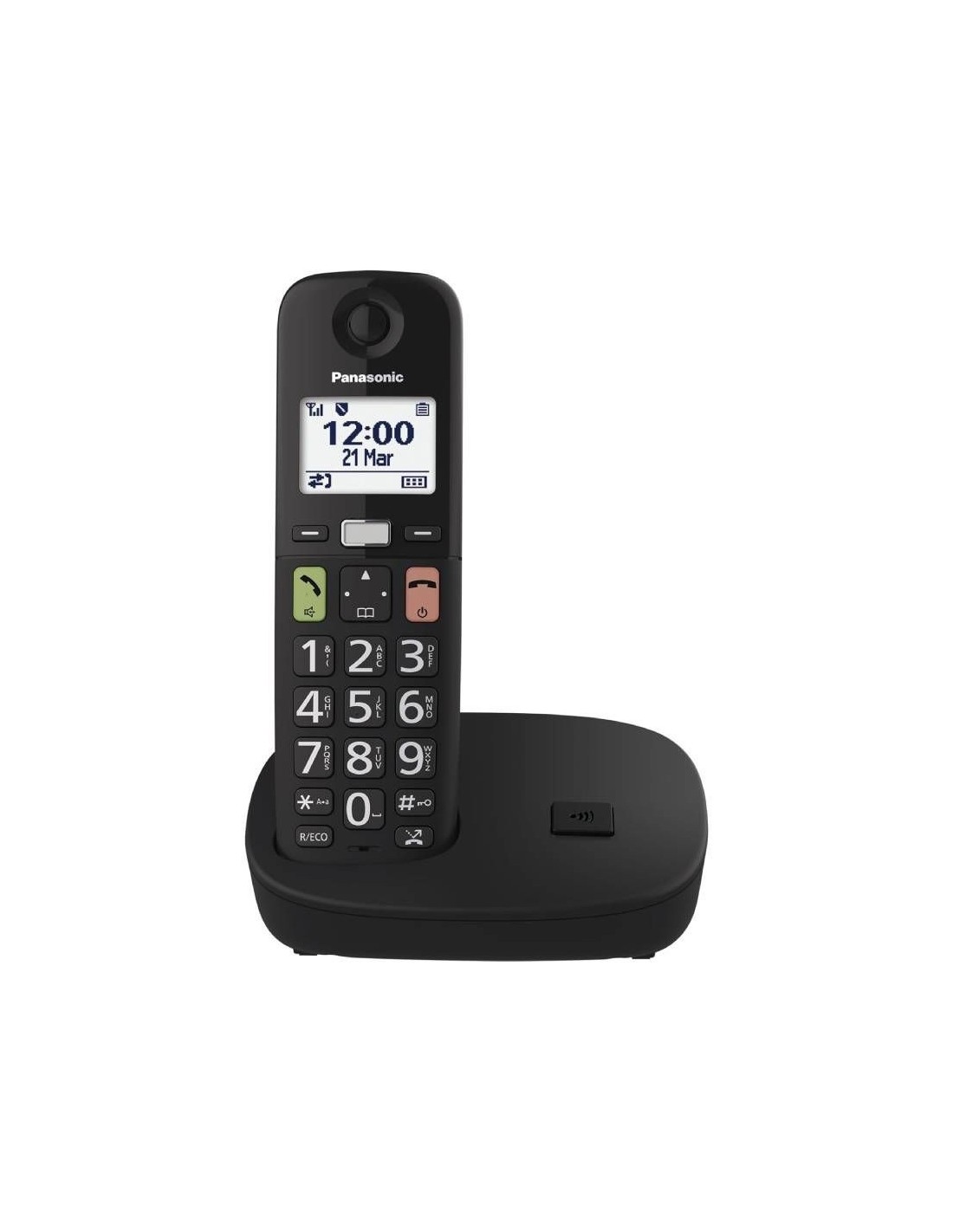 Teléfono Inalámbrico Panasonic KX-TGU110/ Negro
