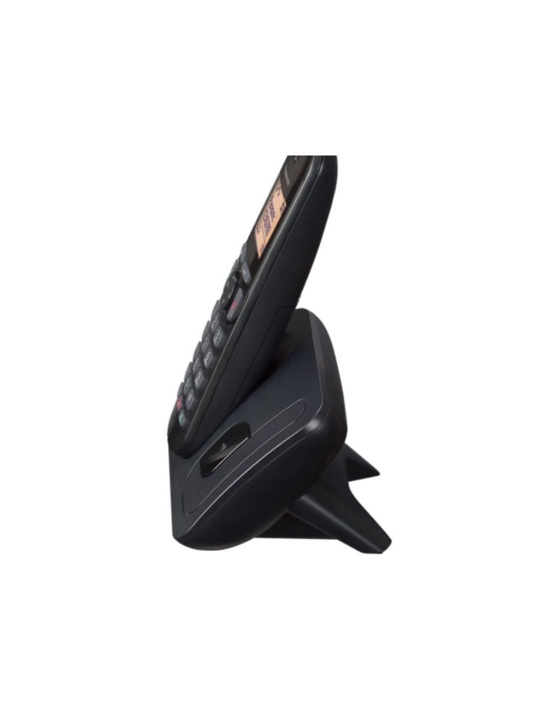 Teléfono Inalámbrico Panasonic KX-TGC250SPB/ Negro