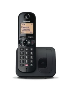 Teléfono Inalámbrico Panasonic KX-TGC250SPB/ Negro