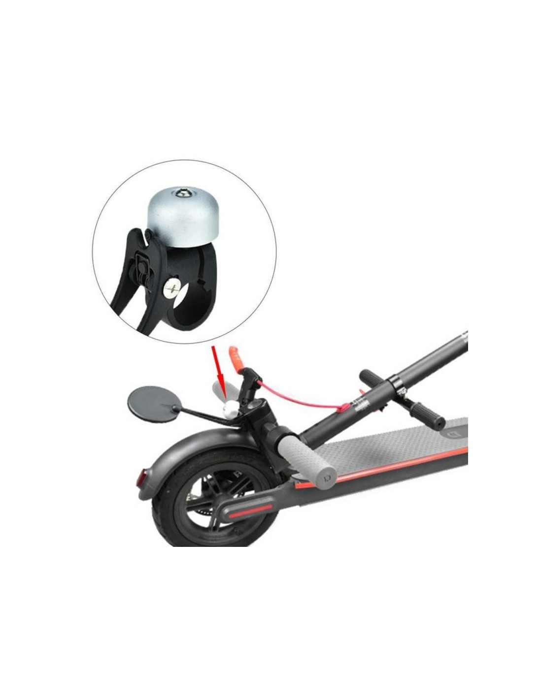 Timbre Eléctrico Xiaomi para Patinete Eléctrico