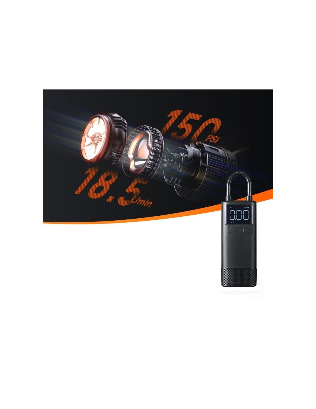 70mai Eco TP05 Negro - Compresor de Aire