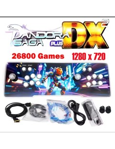 MAQUINA RECREATIVA PANDORA SAGA DX2 PLUS CONSOLA ARCADE RETRO CON 26.800 juegos