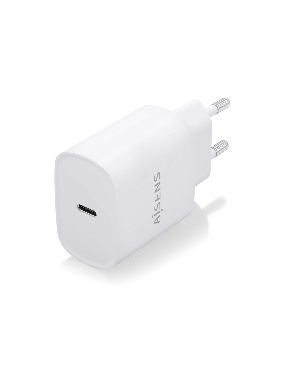 Cargador de Pared Aisens A110-0752/ 1xUSB Tipo-C/ 20W