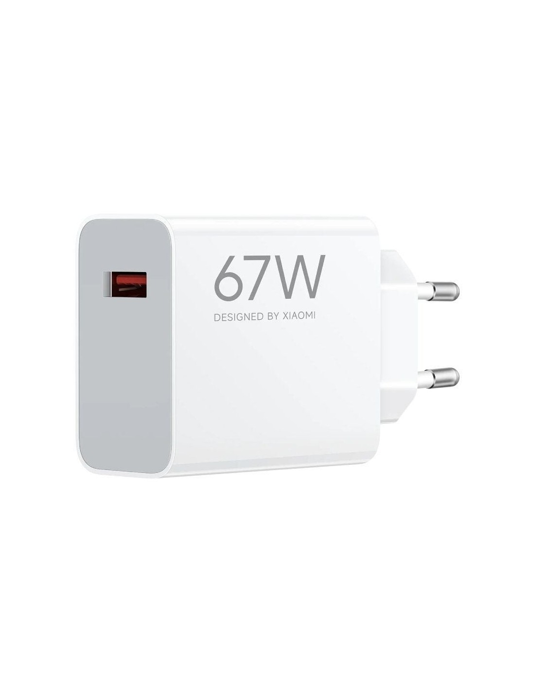 Cargador de Pared Xiaomi 67W HyperCharge (Type-A)/ 1xUSB/ 67W