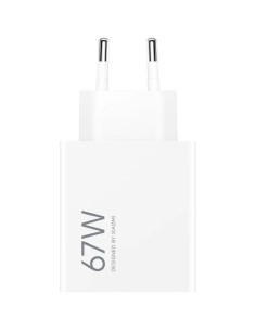 Cargador de Pared Xiaomi 67W HyperCharge (Type-A)/ 1xUSB/ 67W