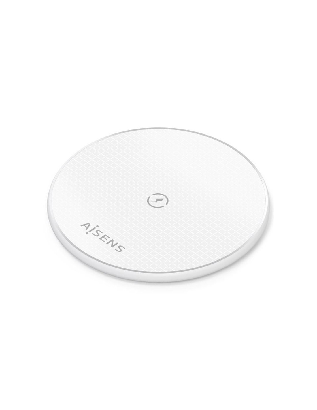 Base de carga Inalámbrica Aisens ASCH-15W1WC057-W/ 15W/ Blanco