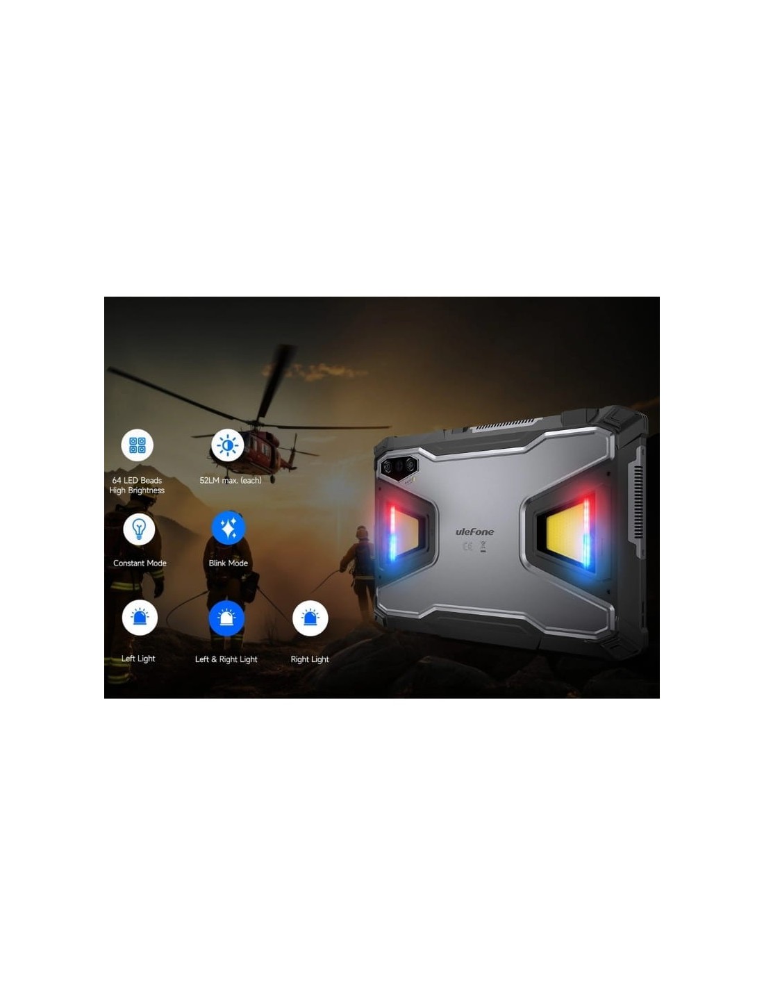 Ulefone Armor Pad 5 Ultra 11 5G con Proyector Rugged