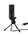Fifine K669 Micrófono USB Negro para Grabación y Transmisión en PC