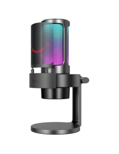 Fifine AmpliGame A8 RGB Micrófono USB Tipo C para Grabación y Transmisión en PC