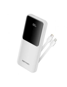Powerbank 10000mAh Vention FHOB0/ 22.5W/ Incluye Cable USB TIpo-C y Lightning