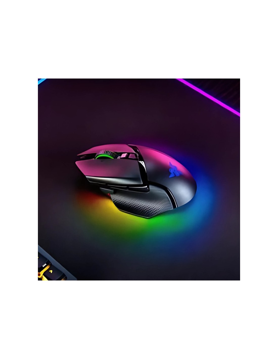 Razer Basilisk V3 Pro USB Bluetooth RGB 30000 DPI Blanco