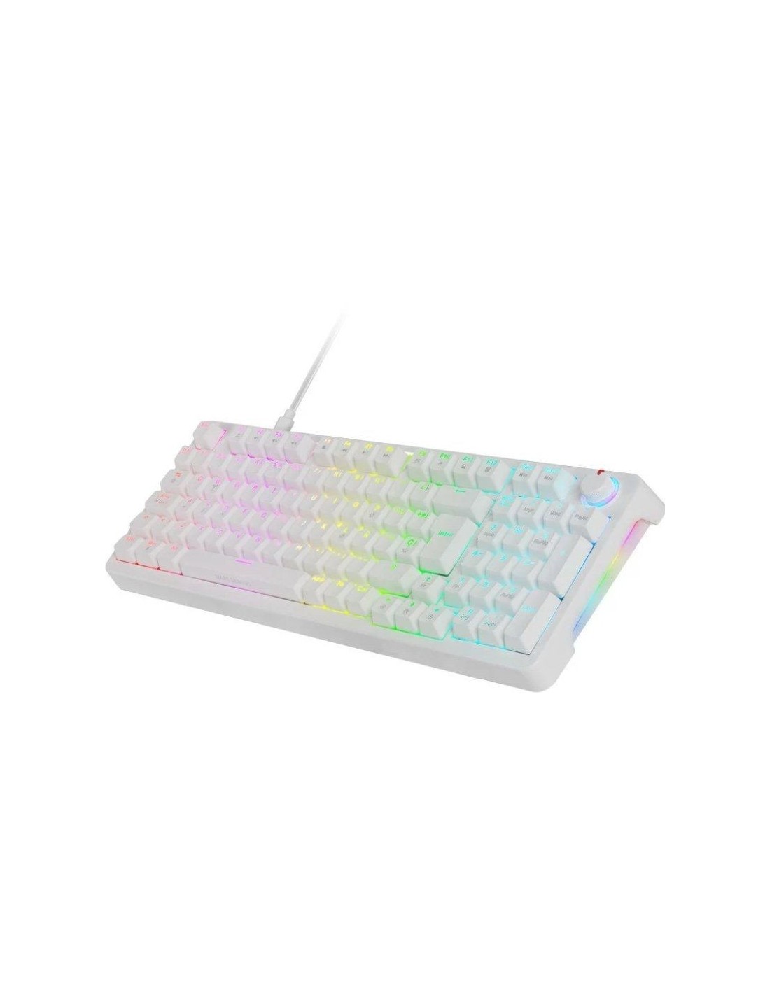 Teclado Gaming Mecánico Mars Gaming MKPROBES/ Switch Azul/ Blanco