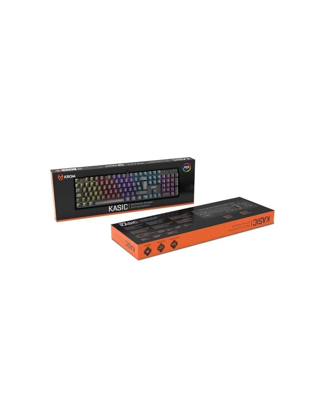 Teclado Gaming Mecánico Krom Kasic
