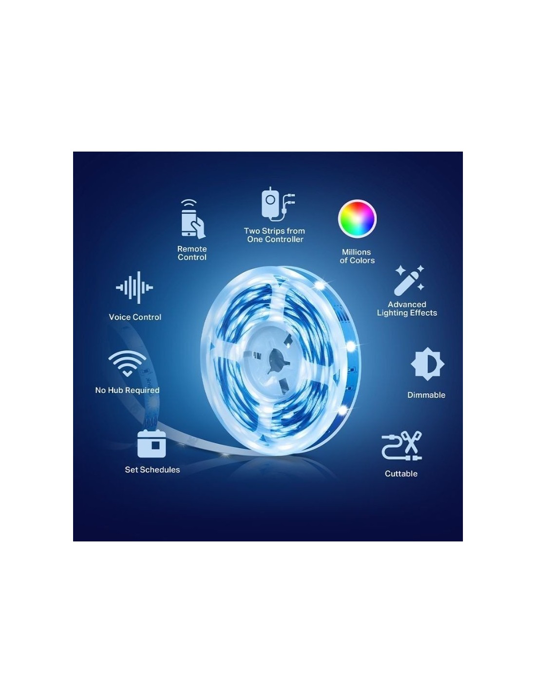 Tira LED TP-Link Tapo TL61-5/ 5m/ 13.5W