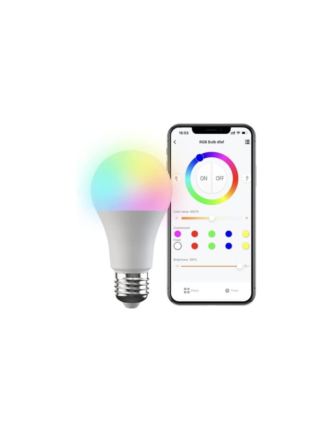 Broadlink LB4E27 E27 9W LED RGB