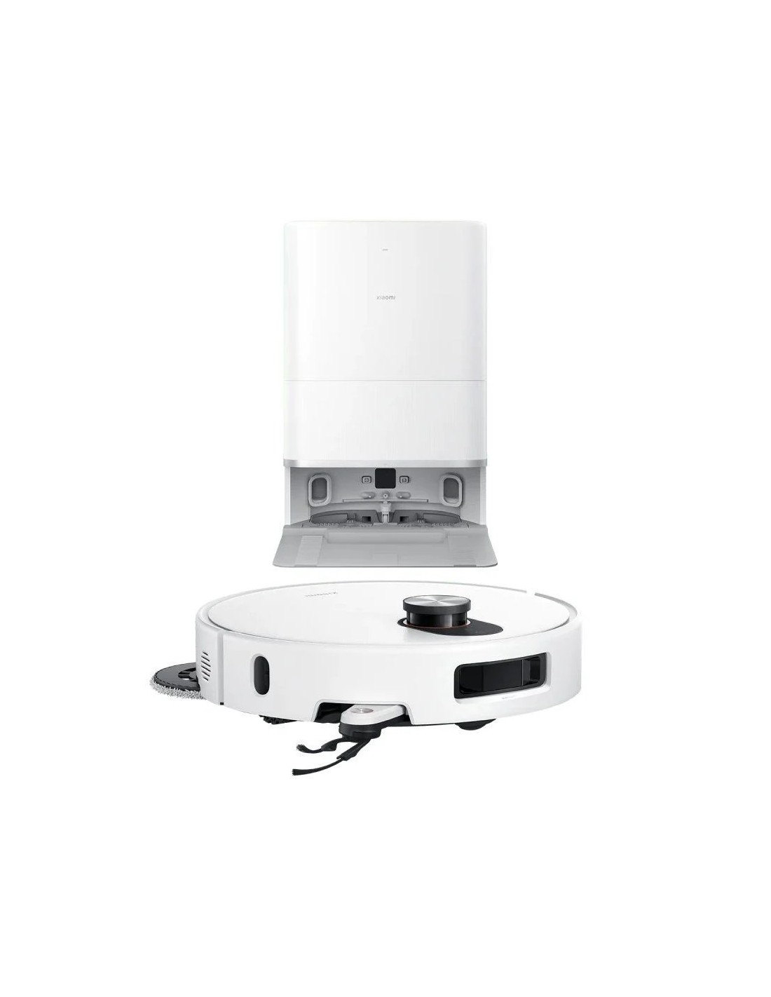 Robot Aspirador Xiaomi Robot Vacuum 5/ Friegasuelos/ control por WiFi/ Blanco