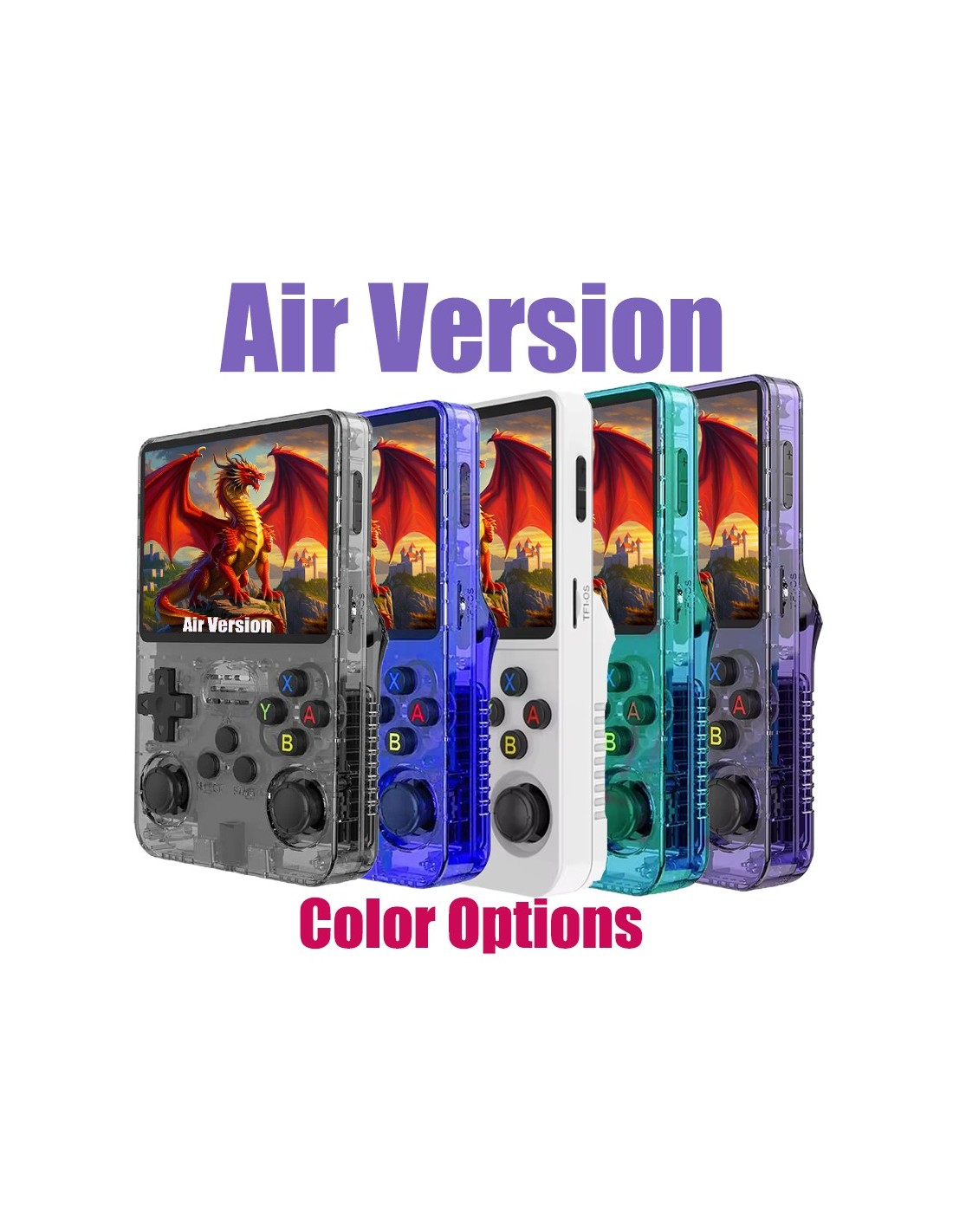 Consola de Videojuegos Portátil Retro Air Version RGB20S R36S PS Mini