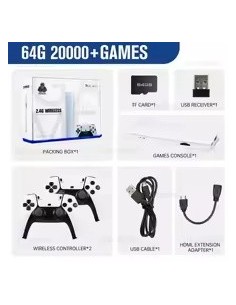 M15 4K Game Stick TV Consola Retro con mandos wireless 2