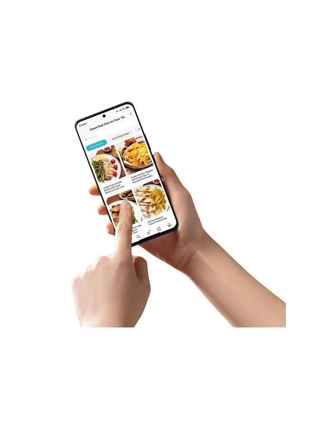 Freidora Inteligente por Aire Airfryer / Sin Aceite Xiaomi Dual Zone Air Fryer 10L/ 2700W/ Capacidad 10L (6.5L + 3.5L)