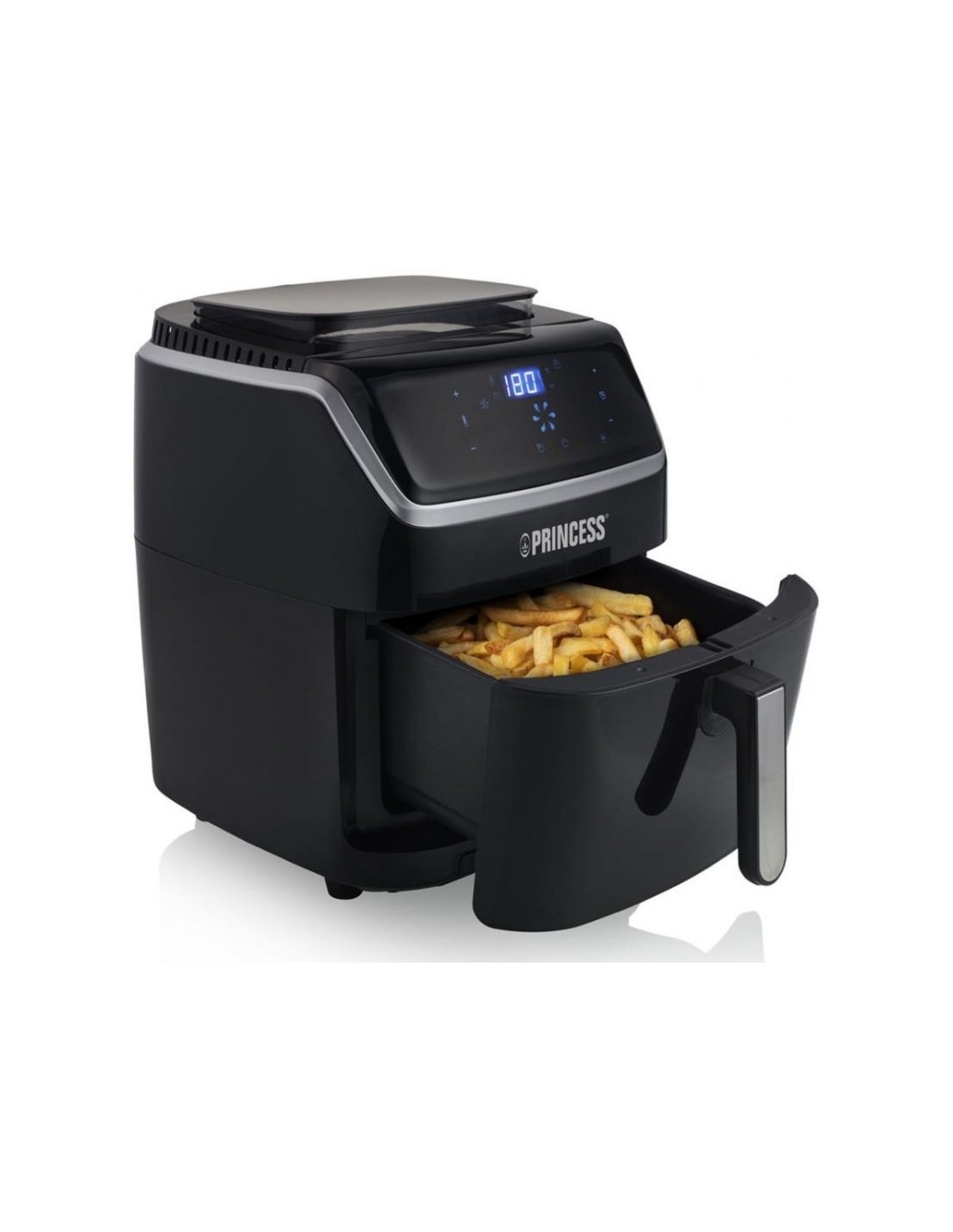Freidora por Aire Airfryer / Sin Aceite Princess Steam AeroFryer 182080/ 1700W/ Capacidad 6,5L