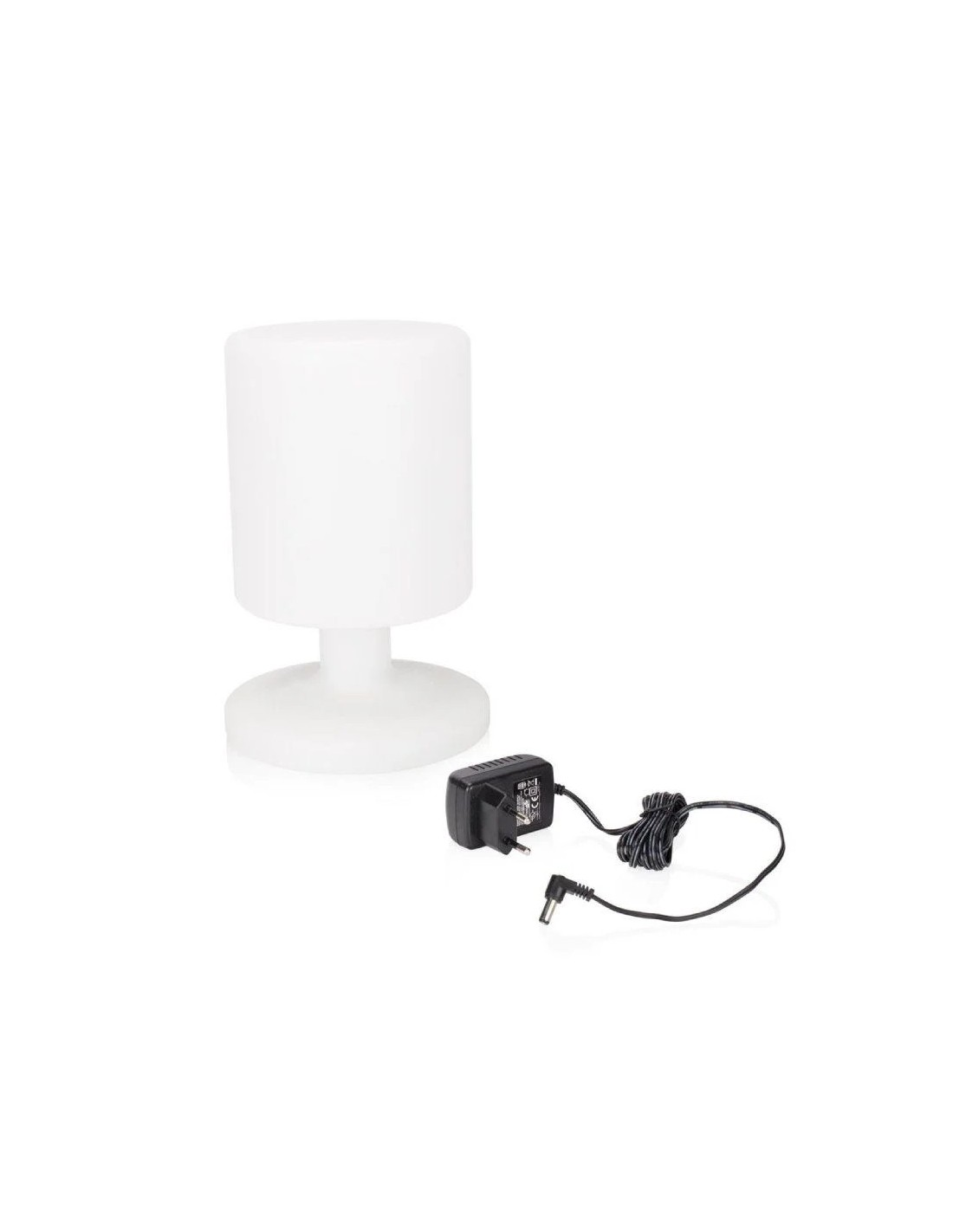 Lámpara de Mesa Smartwares 5000.472/ 4.7W/ Blanca