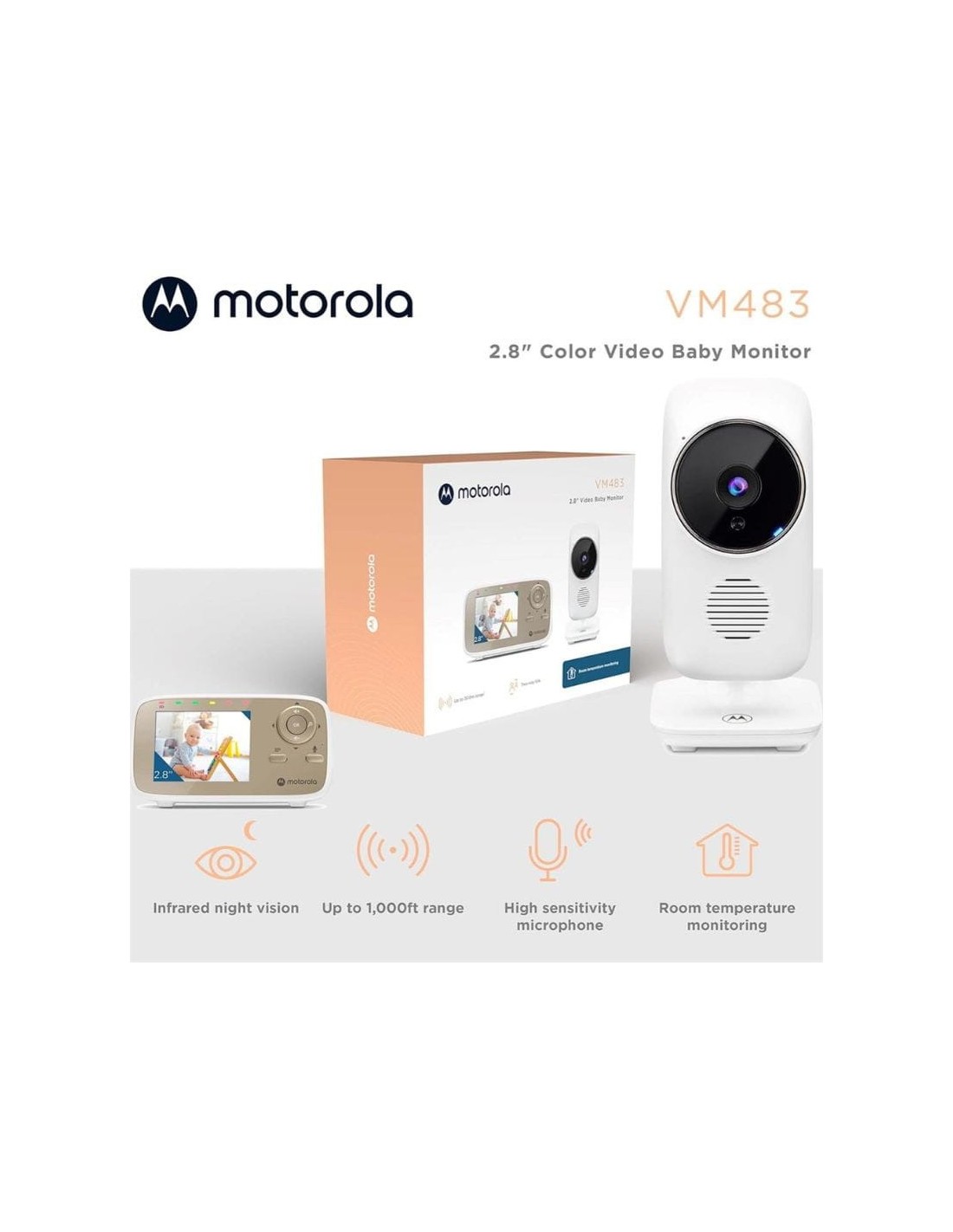 Motorola VM483 Vigilabebés