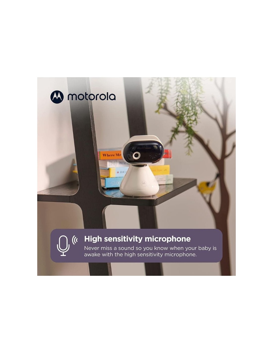 Motorola PIP1000 WiFi HD Vigilabebés con cámara