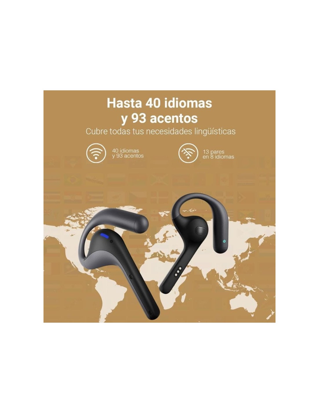 Auriculares traductores maxima calidad