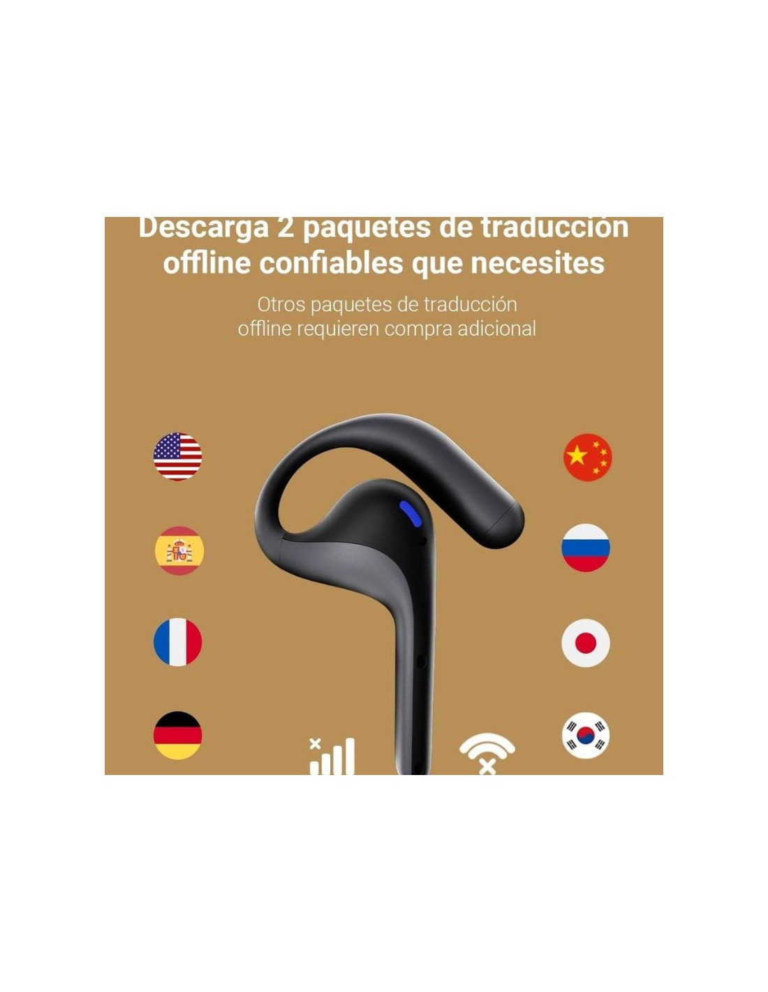Auriculares traductores maxima calidad