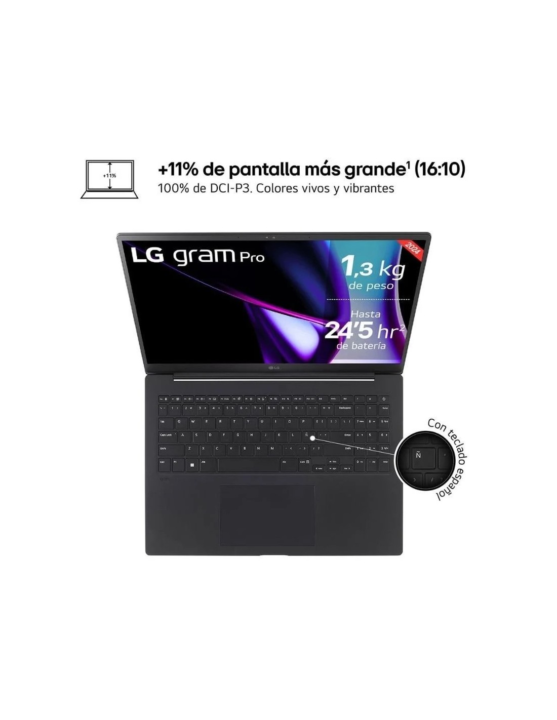 LG gram Pro 16 Ultra 7 155H RTX 3050 32GB 1TB OLED 2.8K