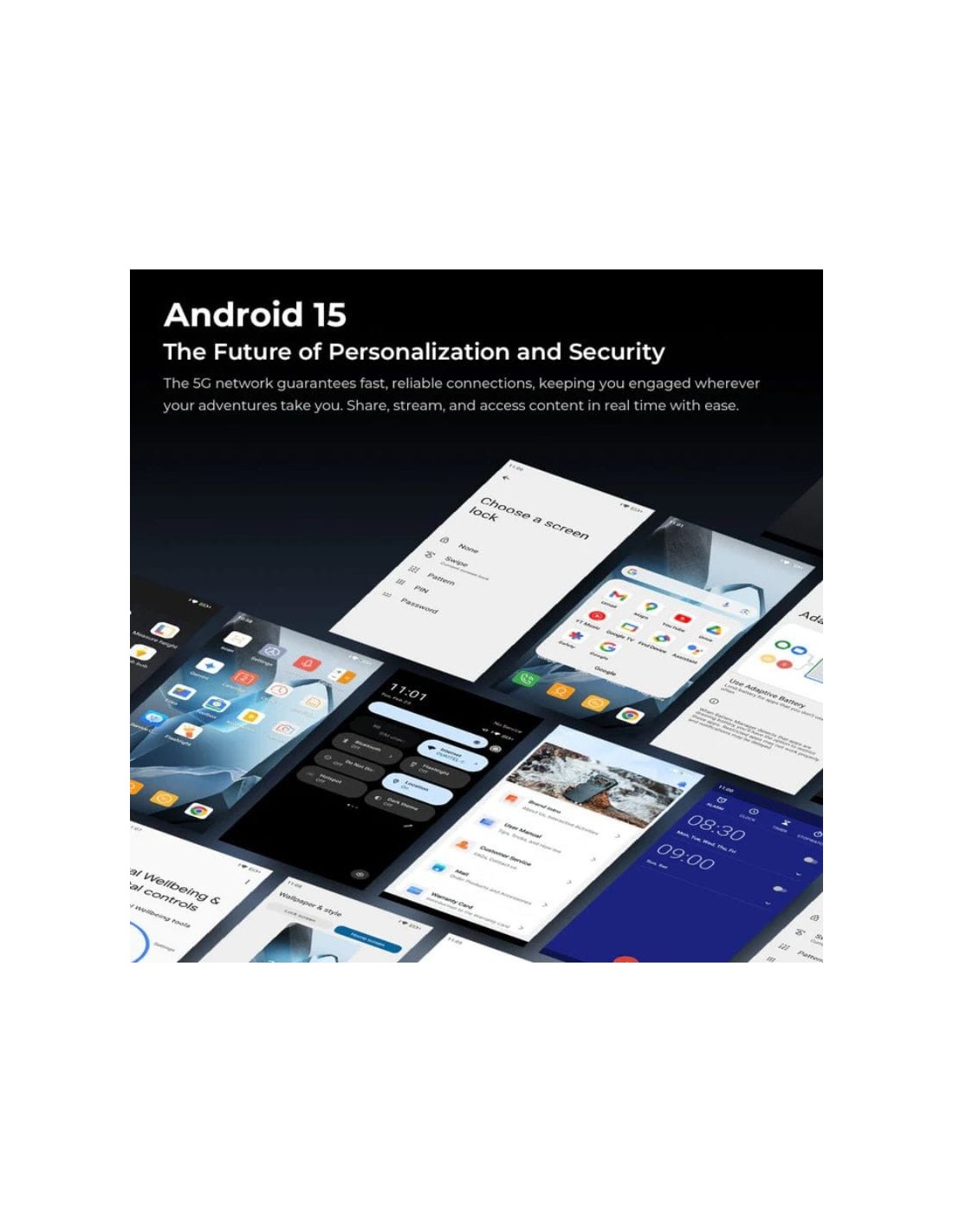 Oukitel WP200 Pro 5G 24GB 1TB Negro Rugged AMOLED Smartwatch