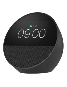 Amazon Echo Spot 2024 Negro · Despertador Alexa · Logroño