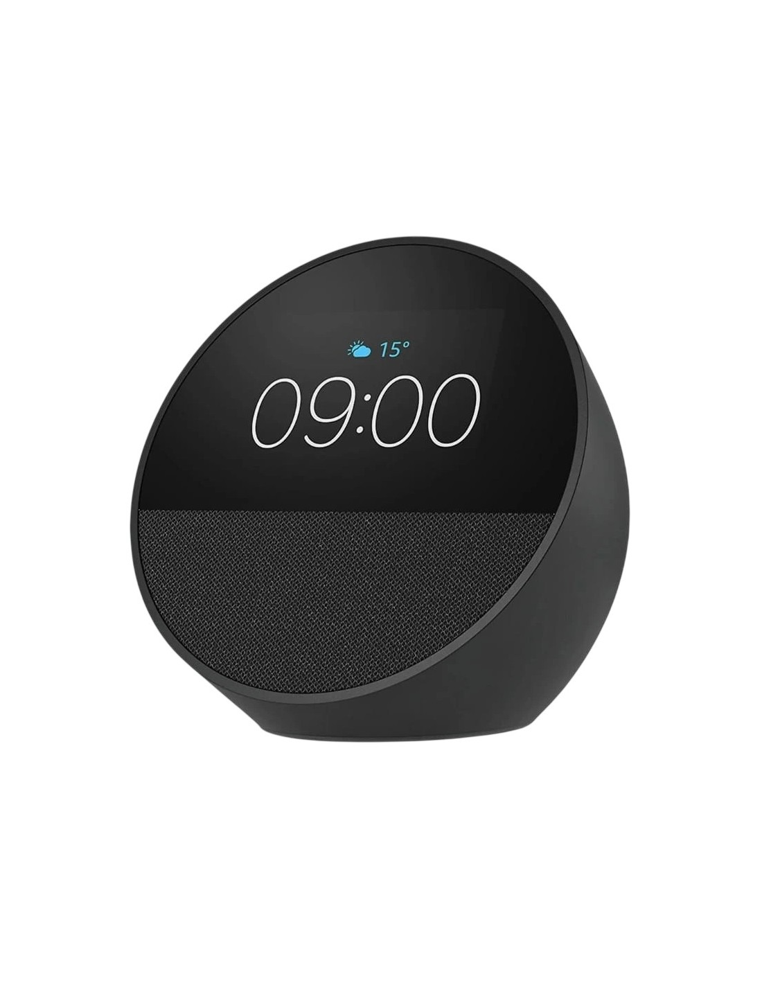 Amazon Echo Spot 2024 Negro · Despertador Alexa · Logroño