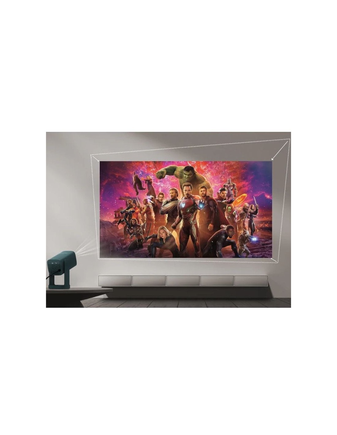 Proyector Wanbo Cube 1 350 Lúmenes HD Wi-Fi