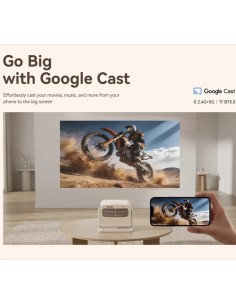 Wanbo Vali 1 Pro 650 Lúmenes ISO Google TV - Proyector Portátil 2