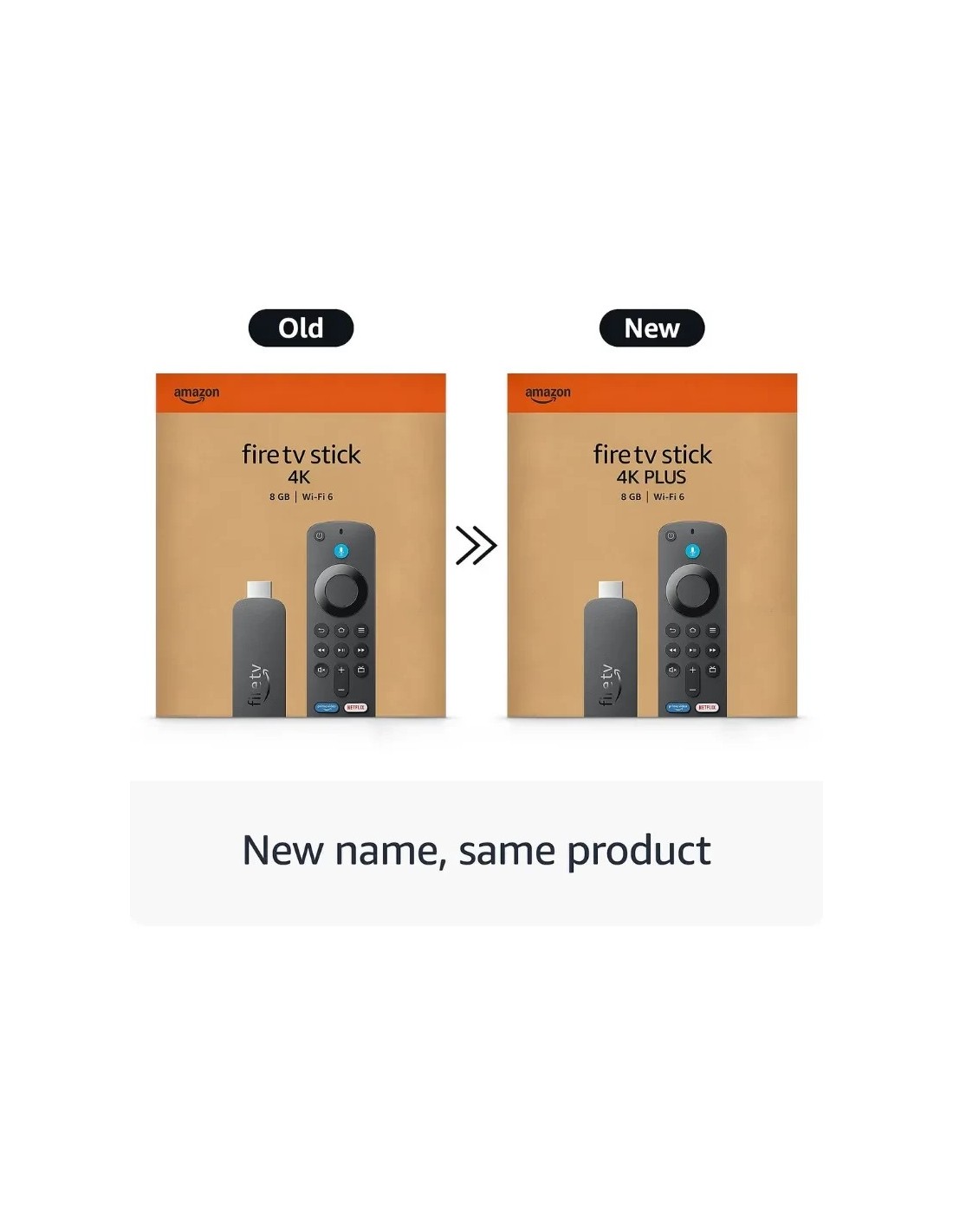 Amazon Fire TV Stick 4K Plus con 8 GB WiFi 6 y mando por voz con Alexa