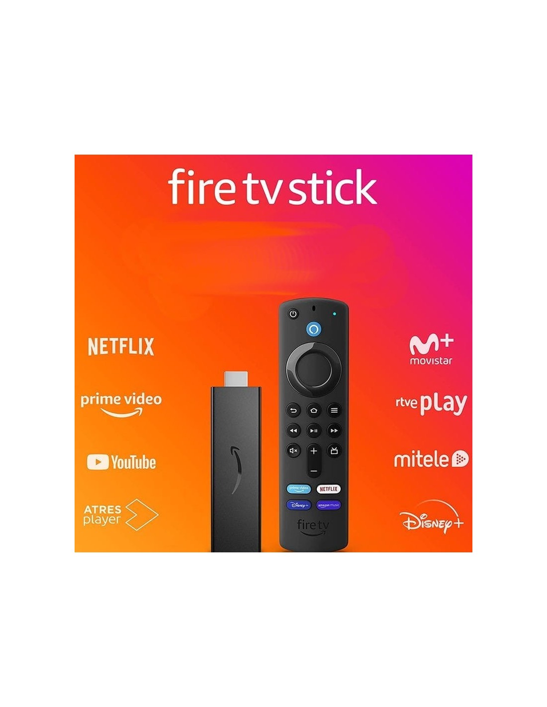 Amazon Fire TV Stick HD con Mando por voz Alexa