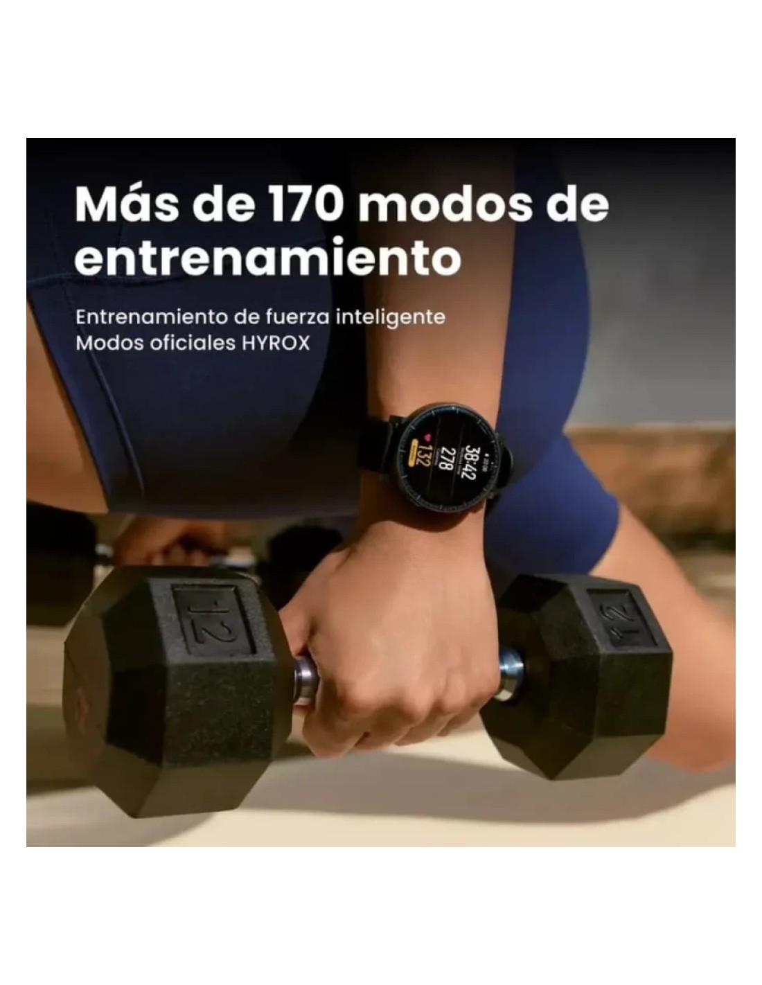 Amazfit Active Max Negro NFC Pantalla AMOLED 1,5 pulgadas 25 días de Autonomía - Reloj Inteligente
