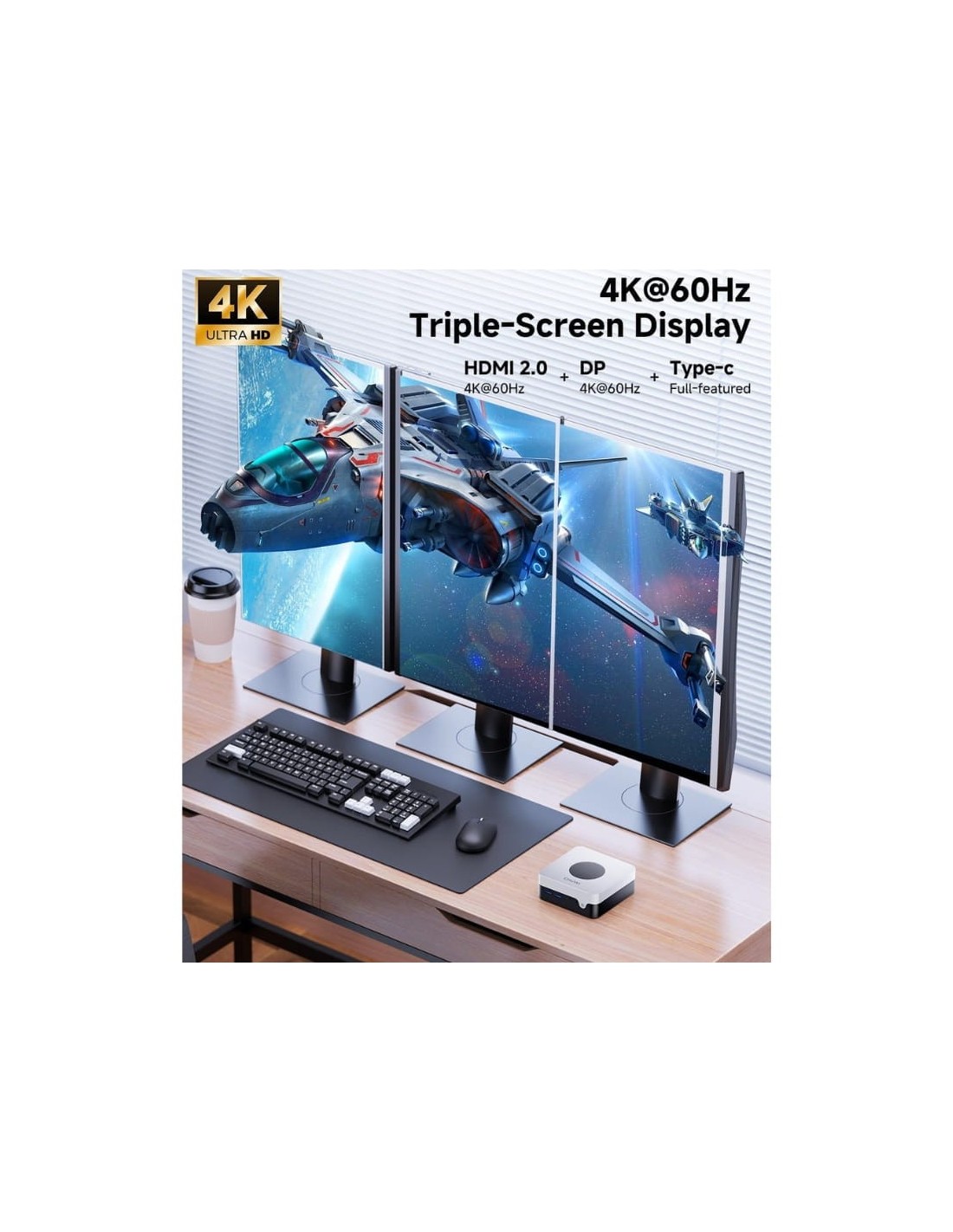 Chuwi LarkBox X Intel i3-1220p/8GB/256GB SSD/W11 - Mini PC