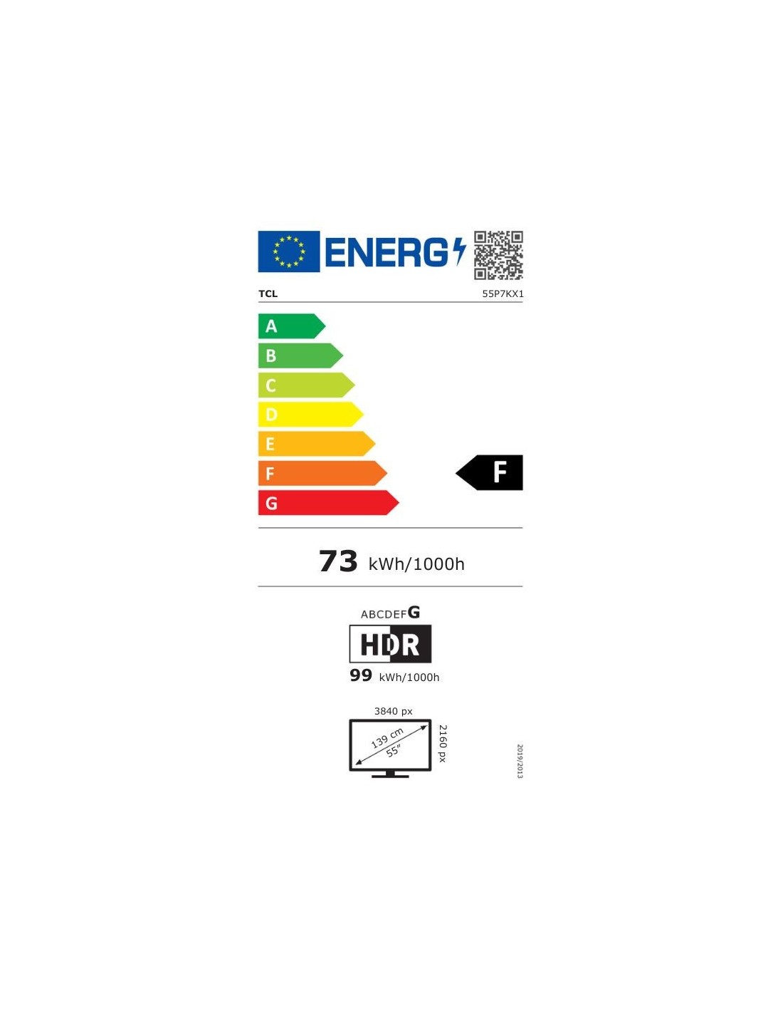 TCL P7K QLED 55" - Quantum Dot AiPQ Dolby Vision | El Ocio Virtual