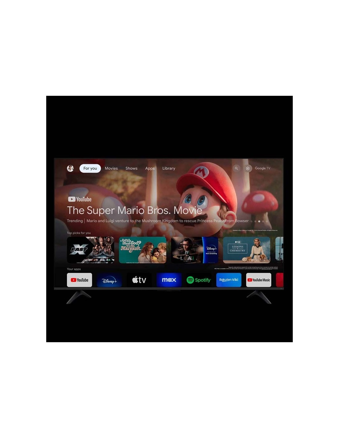 Xiaomi TV A 50" 2025 4K UHD Dolby Audio - Televisión con Google TV