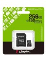 Tarjeta de Memoria Kingston CANVAS Select Plus 256GB microSD XC con Adaptador/ Clase 10/ 150MBs
