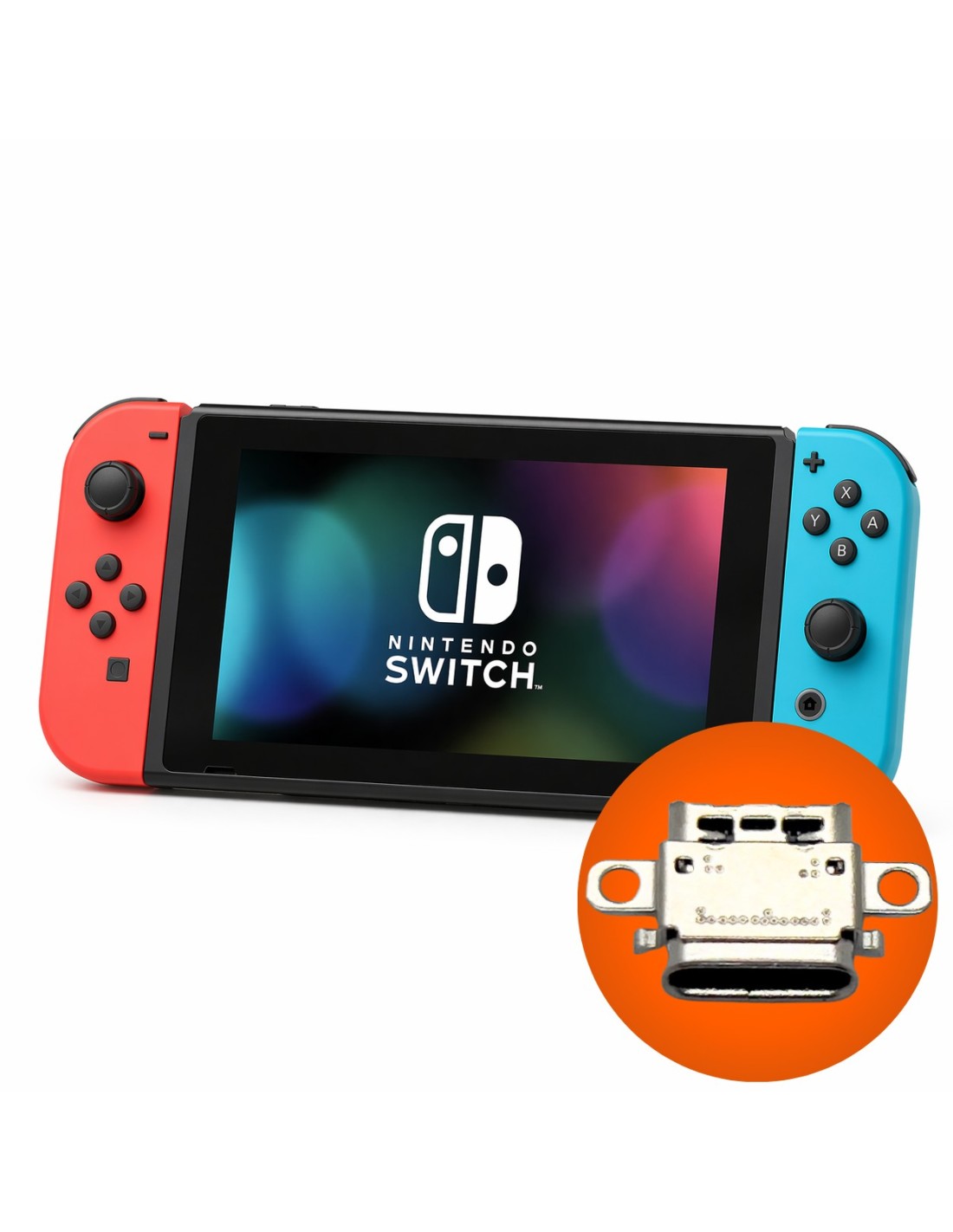 Switch - Cambio conector de carga